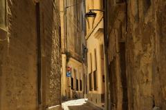 Une rue d'Avignon.