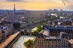 Le marché immobilier Parisien est ralenti par une diminution du nombre d'acquéreurs. © daliu