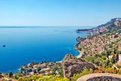 Vue sur Roquebrune-Cap-Martin