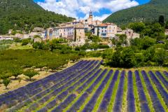 La Drôme provençale offre un cadre de vie idyllique. 