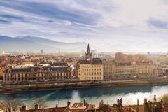 Grenoble est la plus grande agglomération des Alpes, devant Innsbruck et Bolzano.