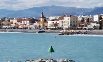 Cagnes-sur-Mer fait partie de la métropole de Nice. © Fred