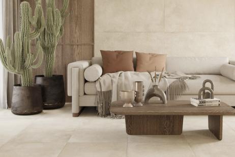 Intérieur béton carrelage