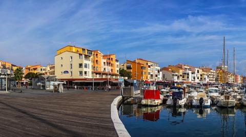 Au Cap d’Agde, les résidences secondaires sont majoritaires. 