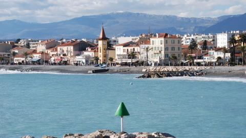 Cagnes-sur-Mer fait partie de la métropole de Nice. © Fred