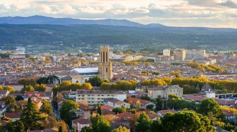 Aix-en-Provence fait partie des villes les plus attractives pour les personnes issues d'autres régions © Marina - Adobe Stock