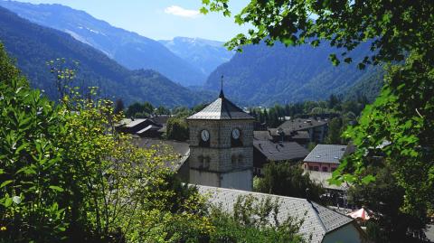 Samoëns abrite 75 % de résidences secondaires, la plupart mises en location une partie de l’année. © Juliette Frering