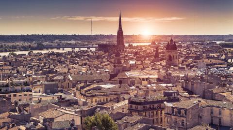 Le centre-ville de Bordeaux