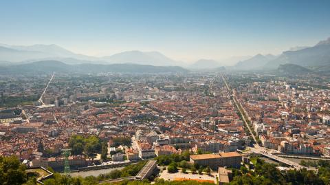 Les prix sont en hausse dans les villes autour de Grenoble. 