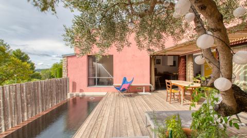 Maison d'architecte avec piscine dans le Vaucluse