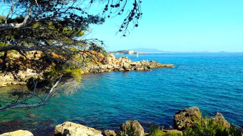 Joli plage de Bandol dans le Var