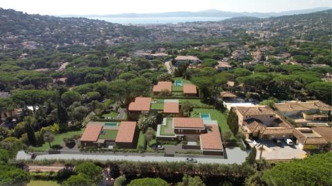 programme immobilier Saint-maxime vue aérienne