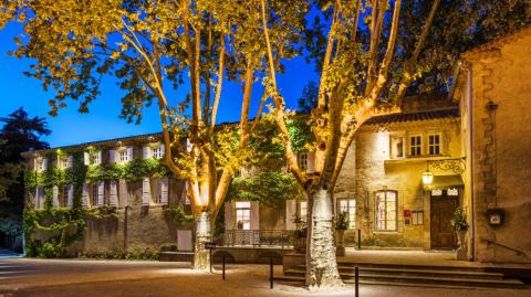 Moulin de Venèrgues de nuit