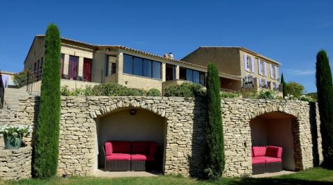 Le Palais d'Aglaé, à Gordes